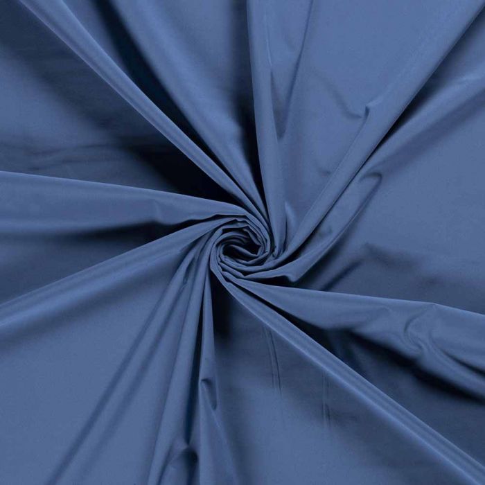 Soft Shell Fleece Fabric Plain Indigo