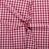 Stitch It, Two-Thirds Of An Inch Cotton Gingham Check | Red