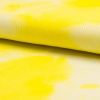 Ribbed Jersey Fabric | Tie Dye Yellow