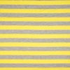 Ribbed Jersey Fabric | 2cm Stripe Yellow