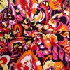 Jersey Cotton Print Fabric | Vibrant Floral