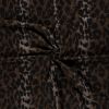 Wool Safari Fabric | Rich Brown