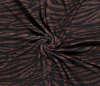 Super Soft Fleece | Zebra Mahogany