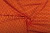 Stitch It, Cotton Print Fabric | Mini Heart Orange