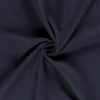 Triple Gauze Fabric | Plain Navy