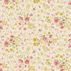 Tilda 108'' Wideback Fabric | Ellie Floral - Pink/Yellow