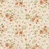 Tilda 108'' Wideback Fabric | Ellie Floral - Ginger/Olive