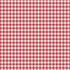 Tilda 108'' Wideback Fabric | Gingham - Red