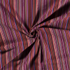 Aztec Jacquard Stripe Fabric | Vibrant Pinks