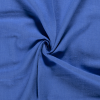 Bio Washed Linen Touch Fabric | Cobalt