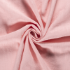 Bio Washed Linen Touch Fabric | Mid Pink