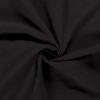 Bio Washed Linen Touch Fabric | Black