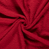 Terry Towelling Fabric | Red