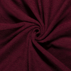 Terry Towelling Fabric | Burgundy