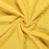 Terry Towelling Fabric | Hard Yellow