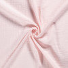 Double Gauze Fabric | Plain Light Pink
