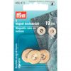 Magnetic Sew On Buttons, 19mm Gold | Prym
