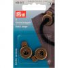 Cord Stops, One Hole - Silver Brass | Prym