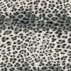 Super Soft Animal Print Fabric | Cheetah Silver