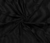 Plain Velboa Faux Fur Fabric | Black