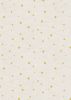 Jardin De Lis Fabric | Gold Stars Cream - Metallic