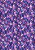 Reflections Fabric | Buds Blues & Purples