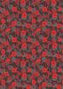 Poppies Fabric | Poppy Shadow Black