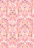 Spring Treats Fabric | Mirrored Bunny & Chicks Rose Pink