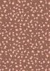 Hannah's Flowers Fabric | Ditzy Floral Chocolate