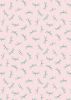 On The Lake Fabric | Dragonfly Palest Pink