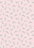 On The Lake Fabric | Dragonfly Palest Pink