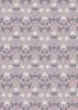 Lewis & Irene Honey Bee Fabric | Clover Lavender - Gold Metallic