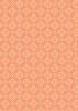 Lewis & Irene Folk Floral Fabric | Cross Stitch Autumn Orange