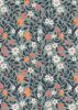 Lewis & Irene Folk Floral Fabric | All Over Iced Sage