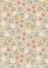 New Forest Winter Fabric | Winter Floral Dark Cream