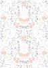Heart Of Summer Fabric | Floral Gathering White