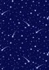 Tomtens Village Fabric | Shooting Stars Dark Blue
