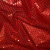 Sequin Fabric 3mm | Red