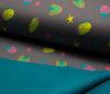 Soft Shell Fleece Fabric | Bugs Grey