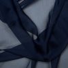 Chiffon Dress Fabric - Cationic | Navy