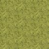 Dog On It Fabric | Holey Scrolls Green Metallic