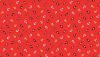 Folk Friends Fabric | Sprig Red
