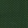 Cotton Fabric Metallic Print | Stars Green
