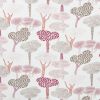 Organic Jersey Fabric | Gentle Forest Pink