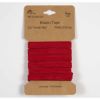 Classic Flat Elastic, 10mm Red - 3m
