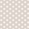 Tilda Medium Dots Classic Fabric | Light Grey