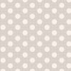 Tilda Medium Dots Classic Fabric | Light Grey