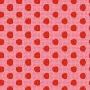 Tilda Medium Dots Classic Fabric | Salmon
