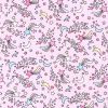 Cotton Print Fabric | Shooting Star Pink