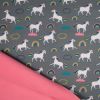 Soft Shell Fleece Fabric | Unicorn Grey